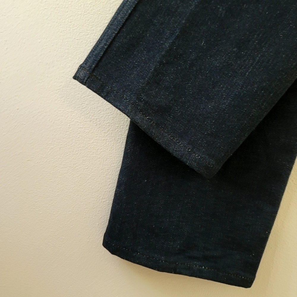 Kiki de Montparnasse dark washed Classic mid rise Straight-Leg jeans - Picture 7 of 9